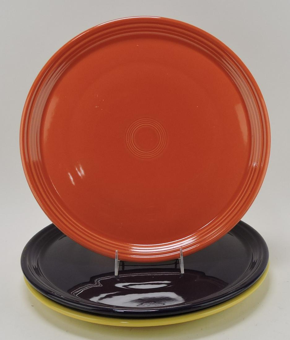 Fiesta Post 86 lot of 3 pizza trays: (1 of 1)