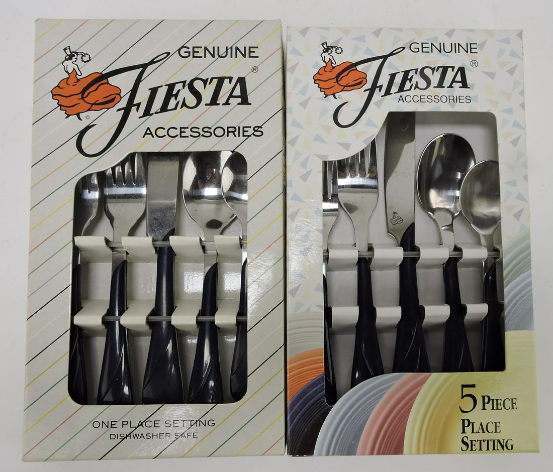 Fiesta Post 86 5 piece flatware set, (1 of 1)