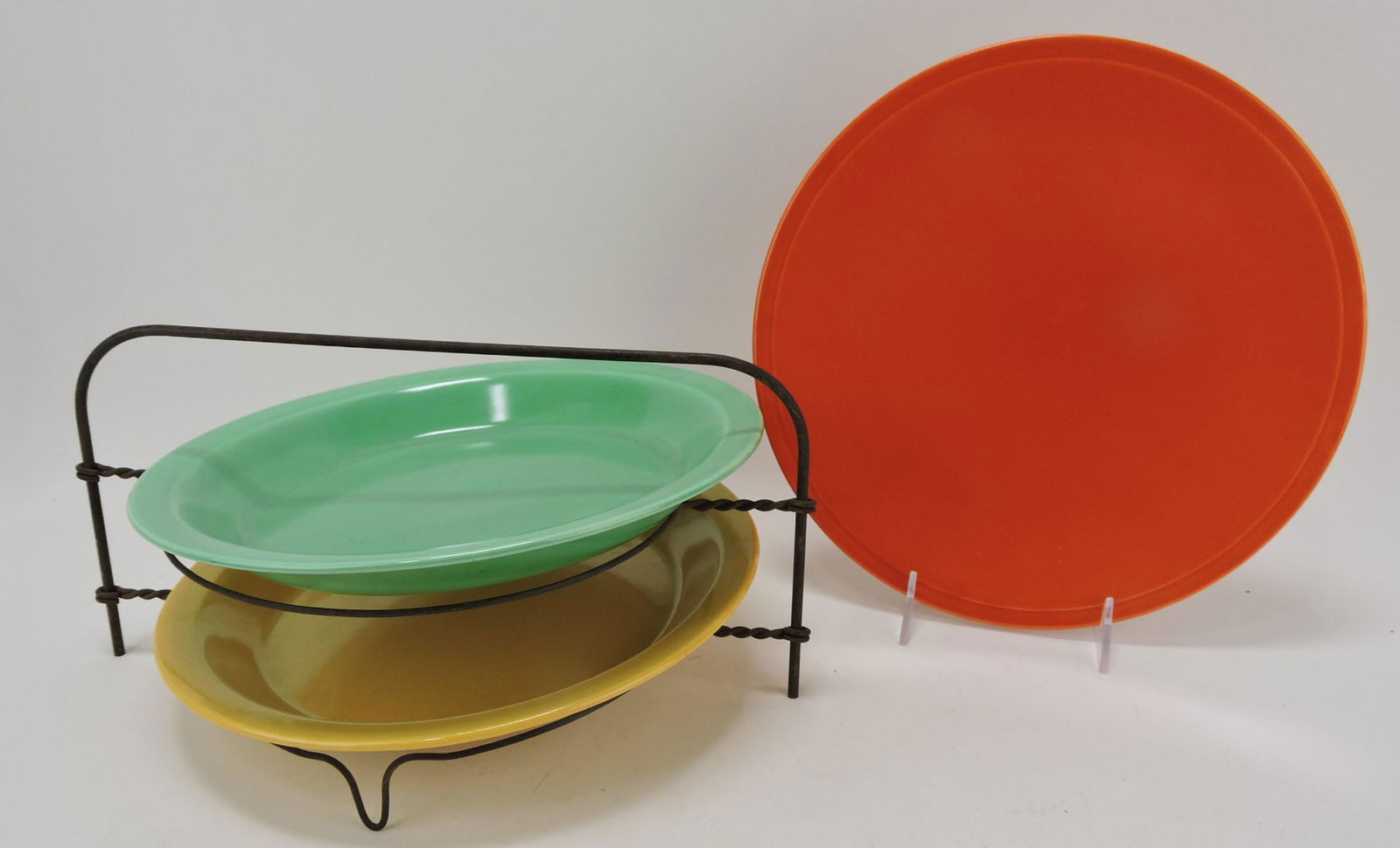 Fiesta Kitchen Kraft red cake plate, (1 of 1)