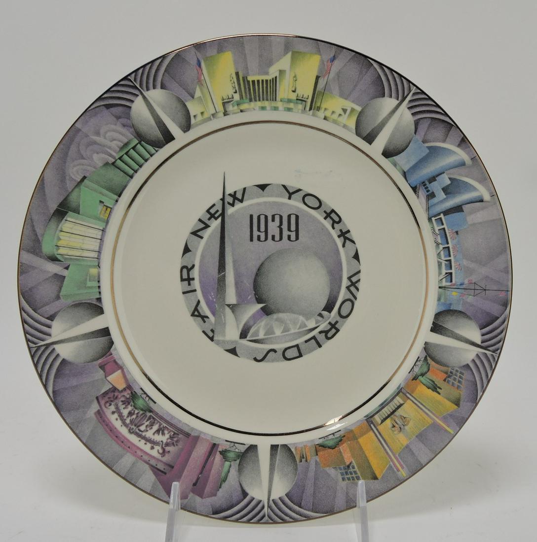 Fiesta HLC 1939 World's Fair plate (1 of 1)