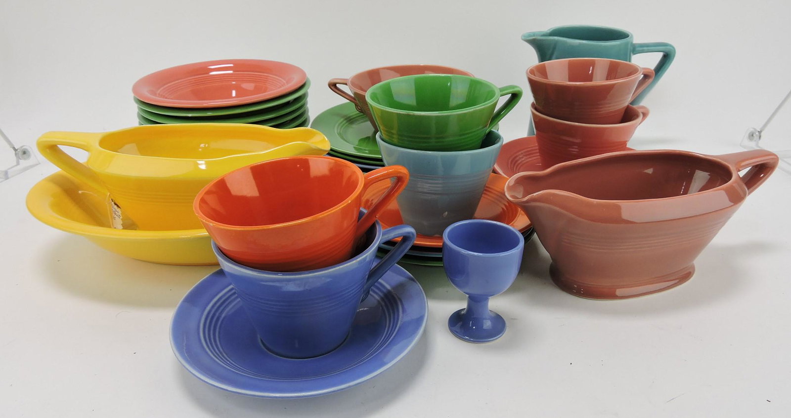 Fiesta Harlequin lot of 29 pieces: .