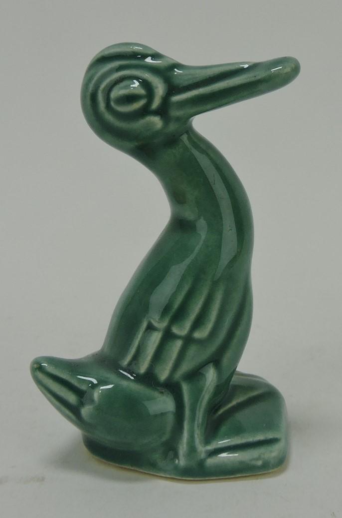 Fiesta Harlequin spruce green duck (1 of 1)