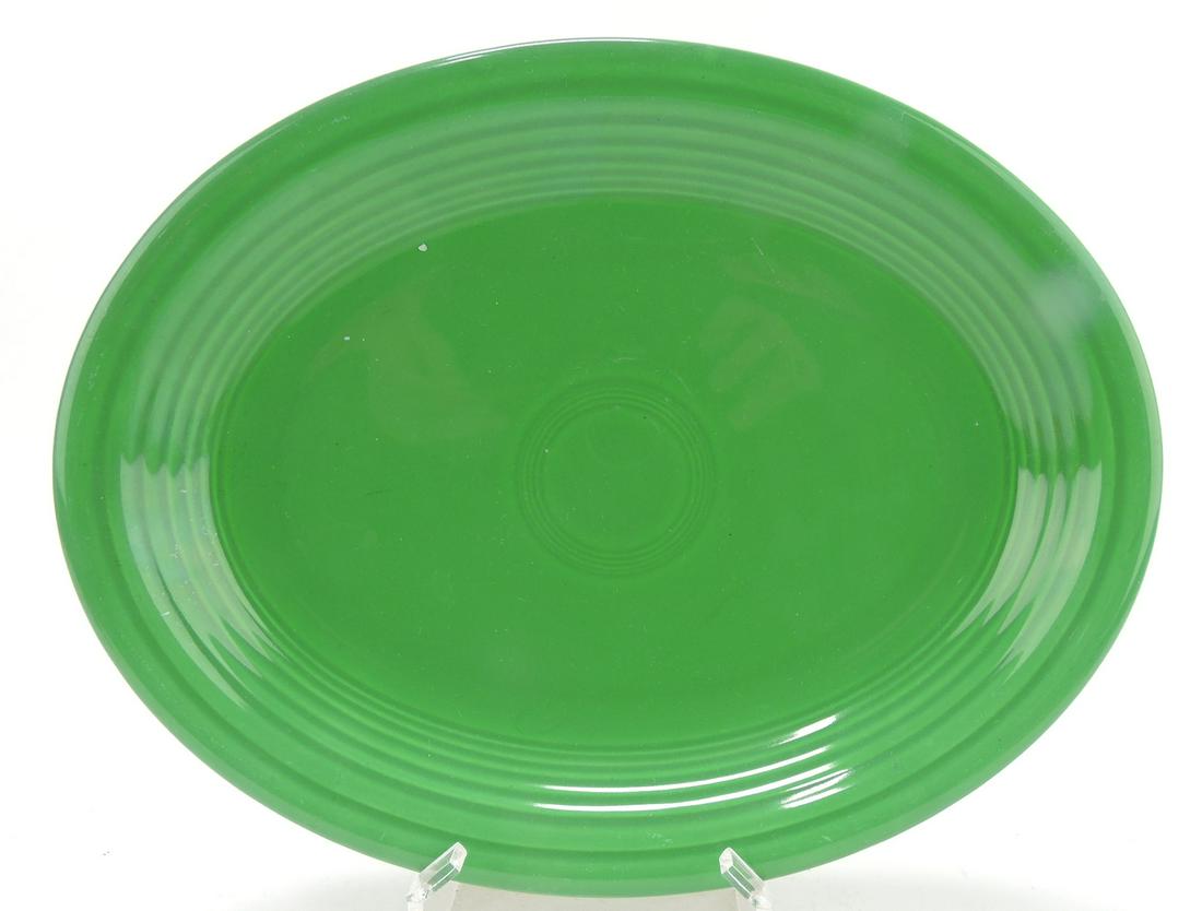 Fiesta platter, medium green (1 of 1)