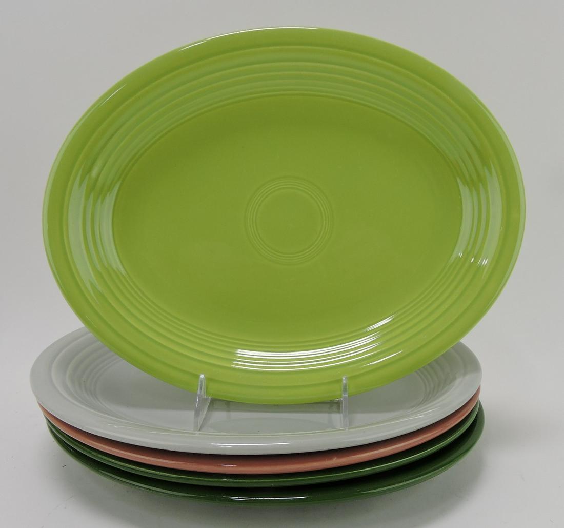 Fiesta platter group, 5 - 50's colors, (1 of 1)