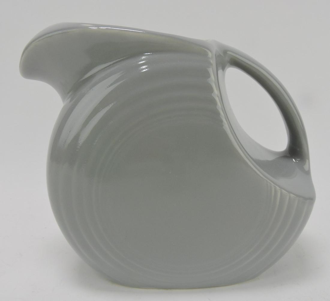 Fiesta disc water pitcher, gray (1 of 1)