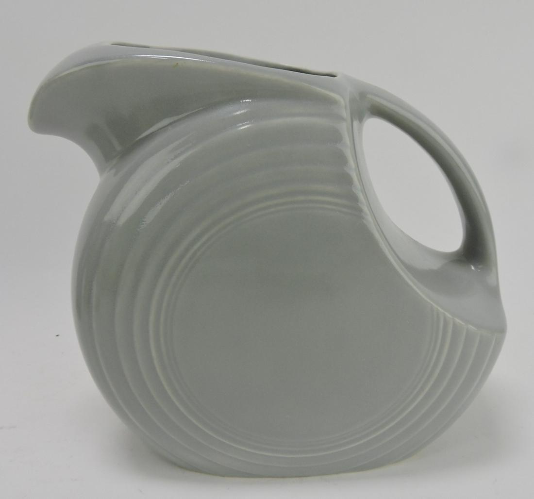 Fiesta disc water pitcher, gray (1 of 1)