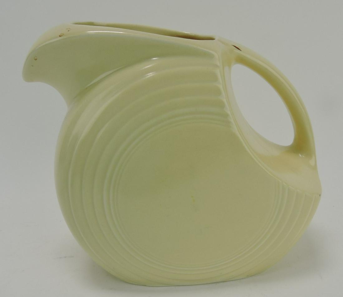 Fiesta disc water pitcher, ivory (1 of 1)