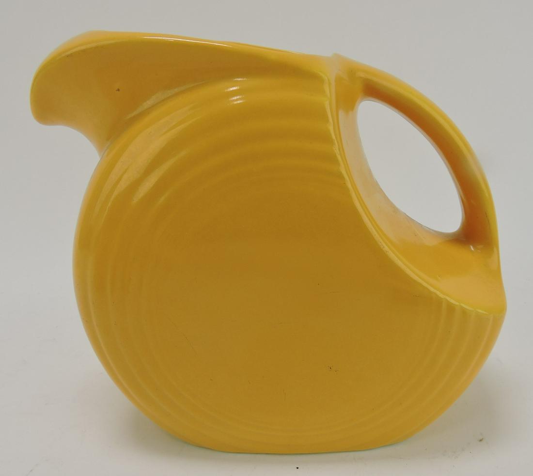 Fiesta disc water pitcher, yellow (1 of 1)