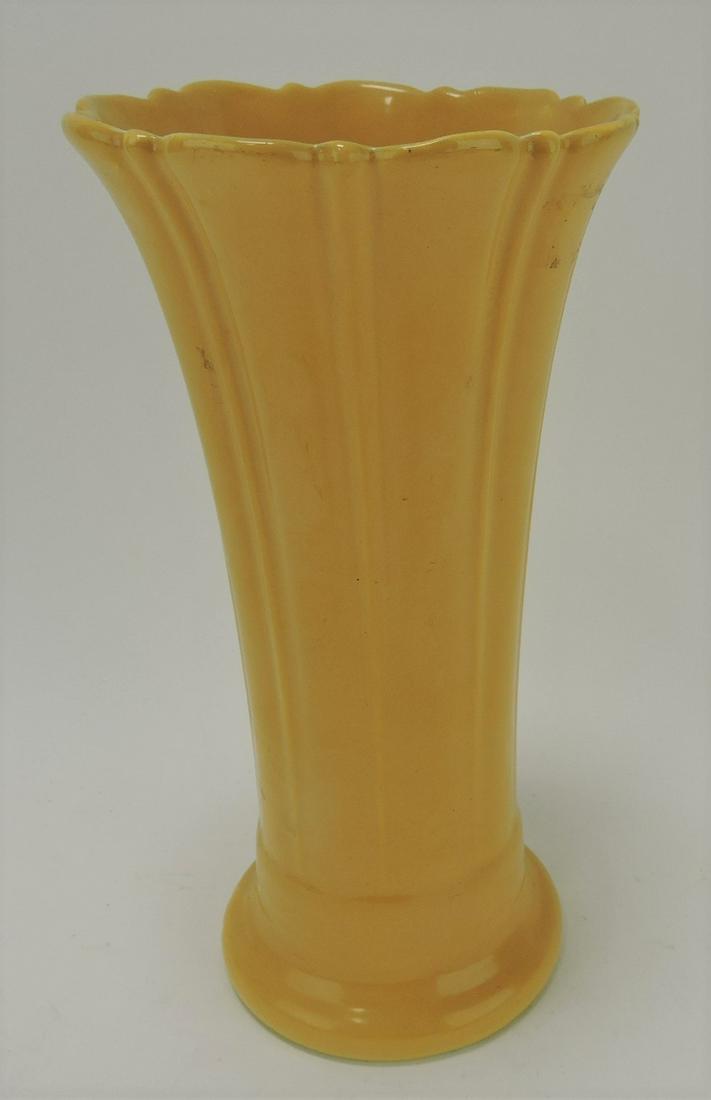 Fiesta 10" flower vase, yellow (1 of 1)