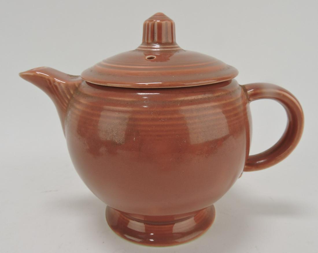 Fiesta medium teapot, rose (1 of 1)