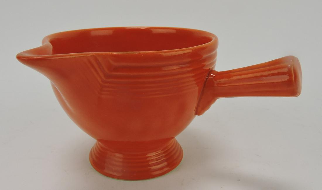 Fiesta stick handled creamer, red (1 of 1)
