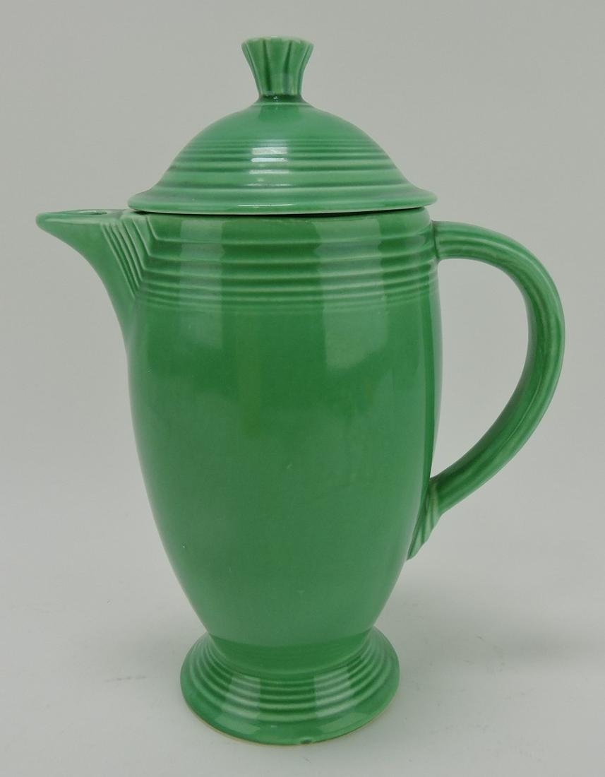 Fiesta coffee pot, green (1 of 1)