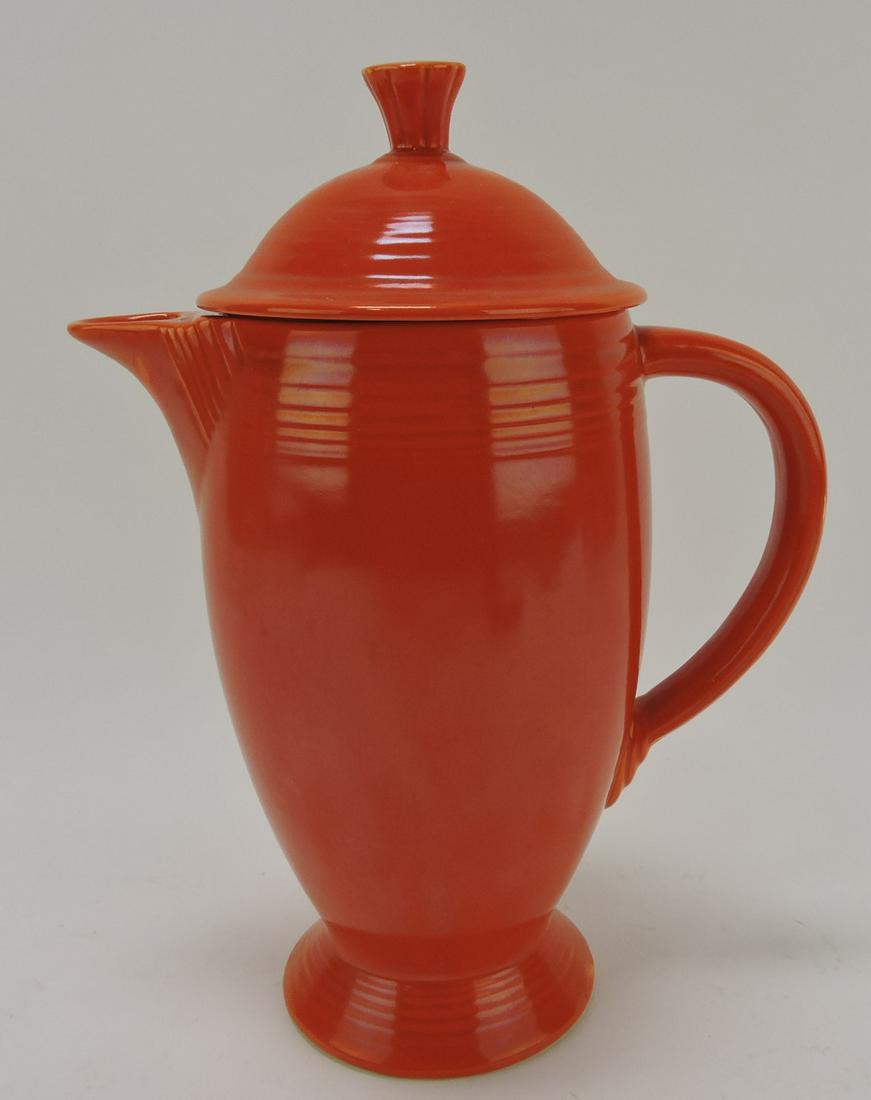 Fiesta coffee pot, red (1 of 1)