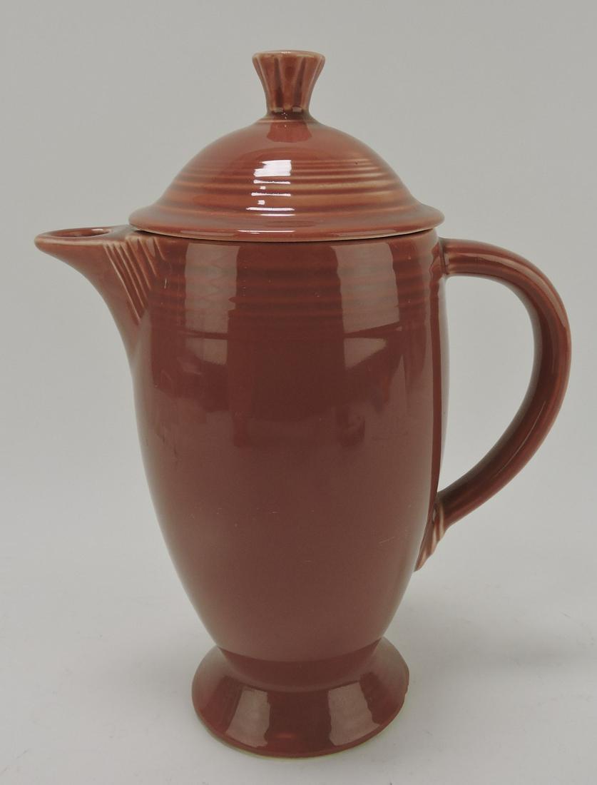 Fiesta coffee pot, rose (1 of 1)
