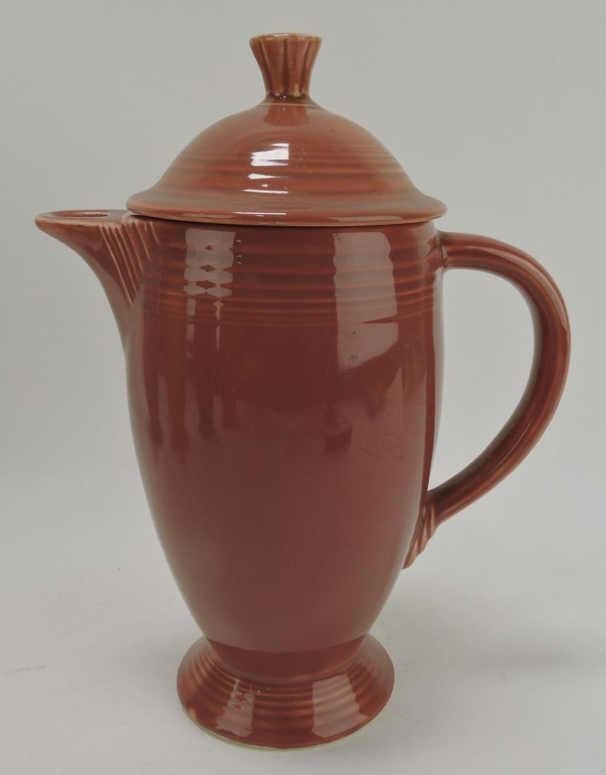 Fiesta coffee pot, rose (1 of 1)