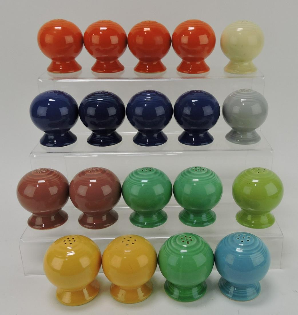 Fiesta salt & pepper group, 7 pair, (1 of 1)