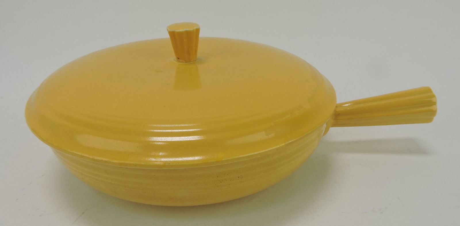 Fiesta French casserole, yellow, rim (1 of 1)
