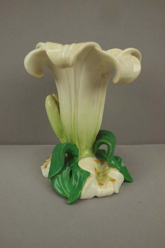 MINTON cala lily porcelain flower vase, 6" : MINTON cala lily porcelain flower vase, 6"