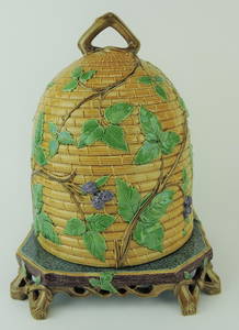 Minton Iconic rare majolica beehive