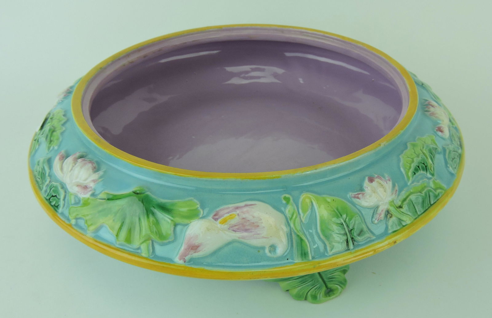 George Jones majolica calla lily (1 of 2)