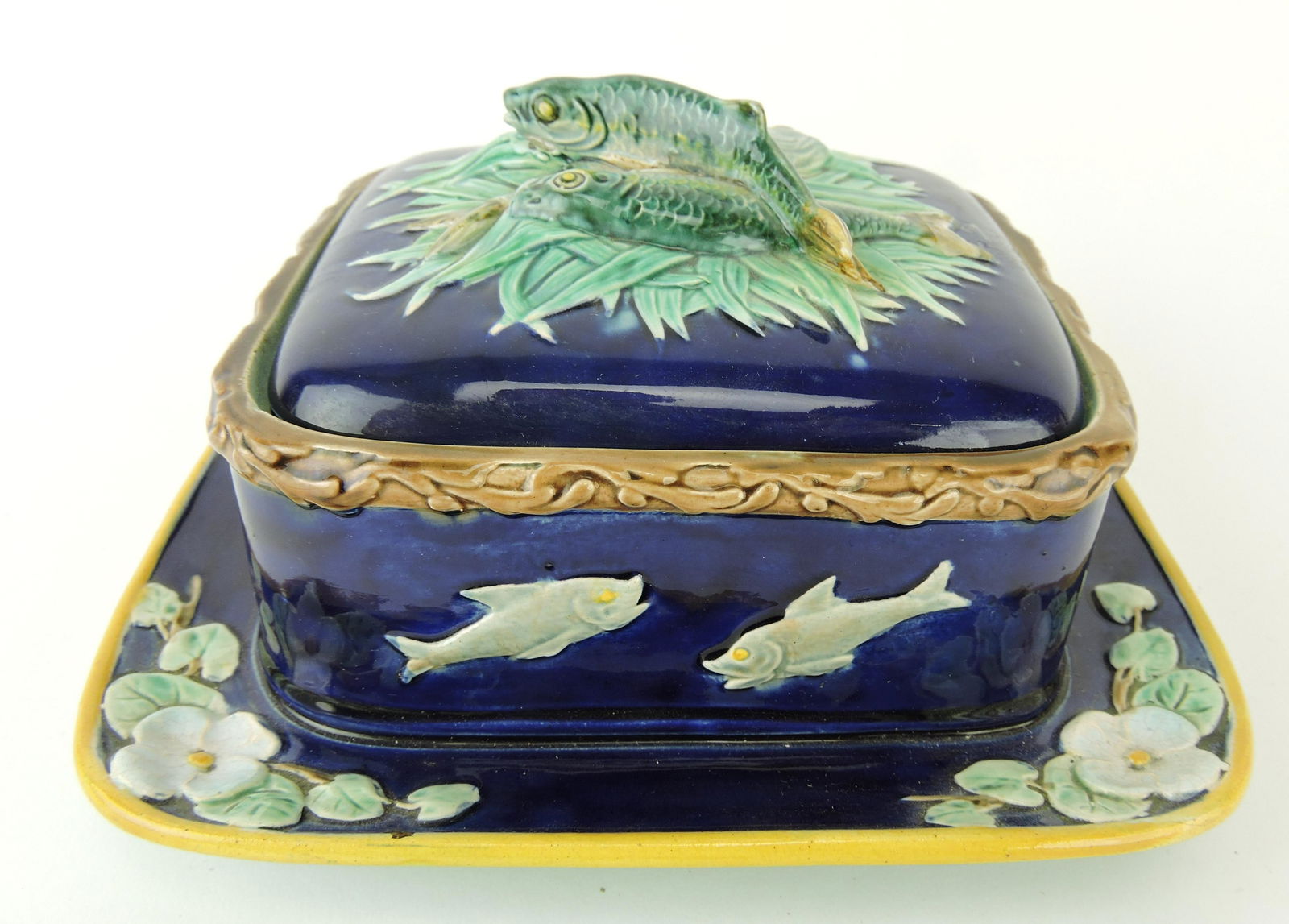 Holdcroft cobalt majolica sardine (1 of 1)