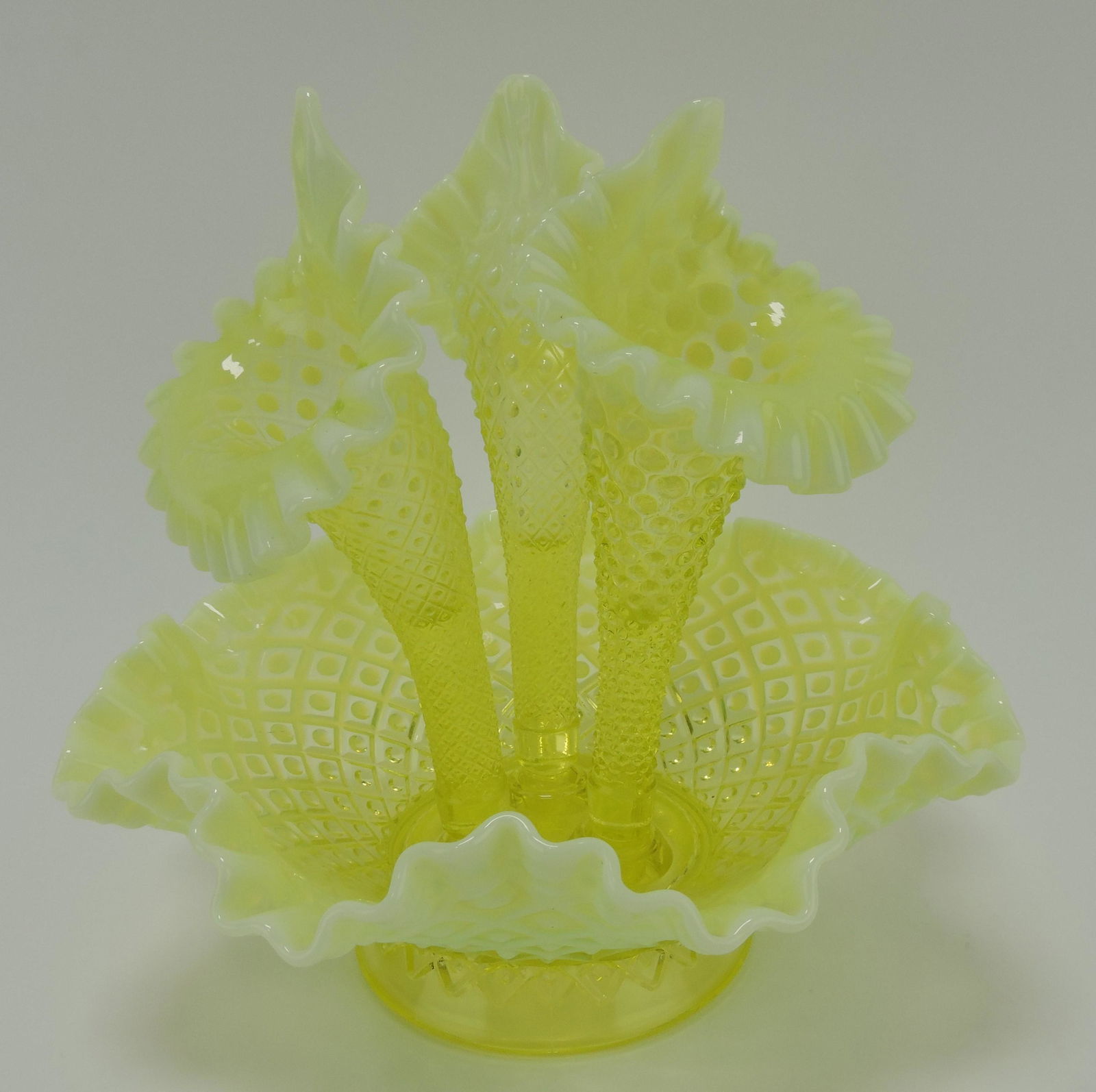 Fenton topaz vaseline opalescent (1 of 1)