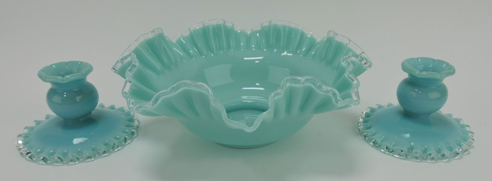 Fenton turquoise silvercrest three piece (1 of 1)