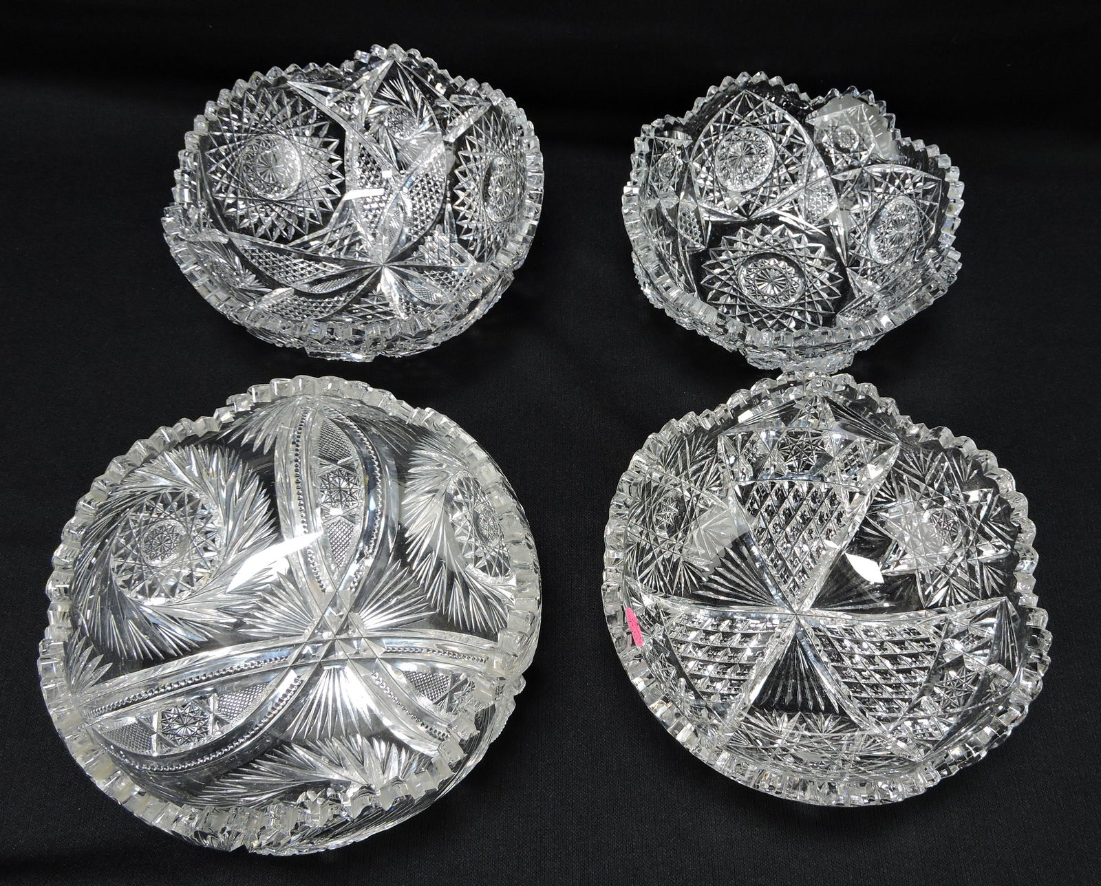 American Brilliant cut glass lot of (1 of 1)