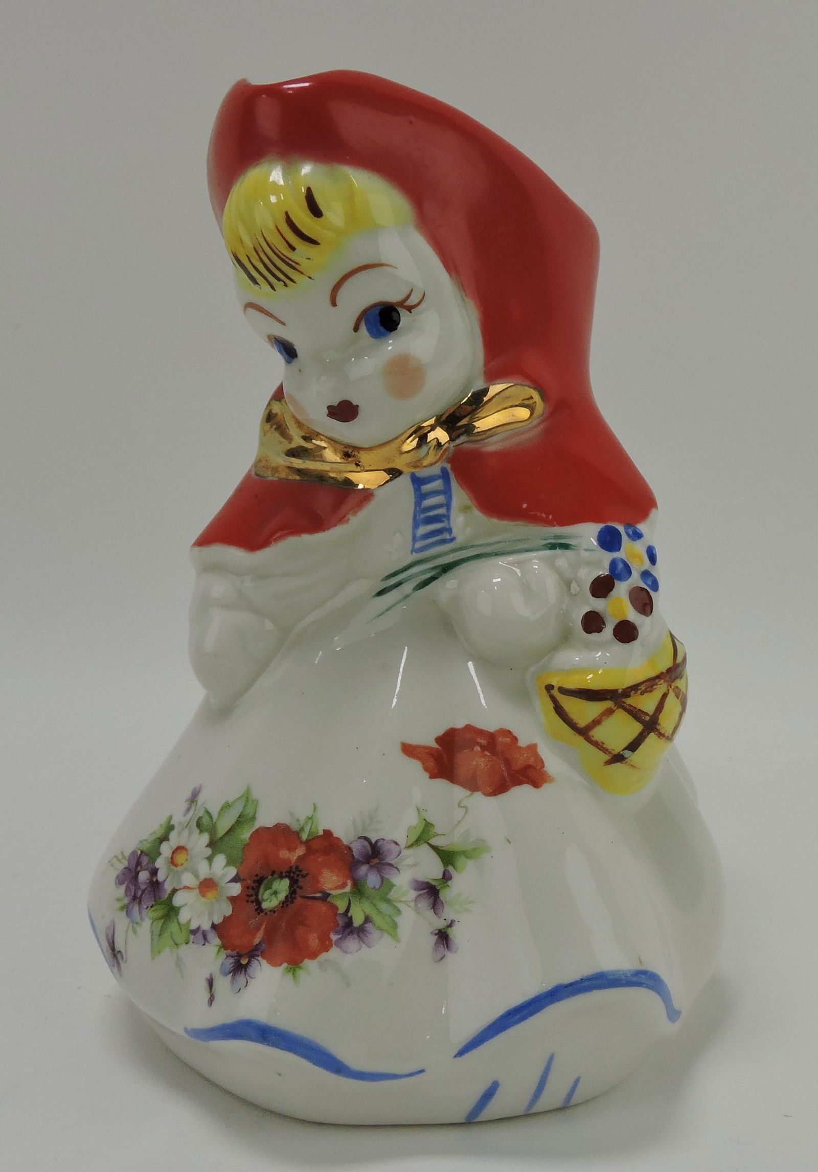 Hull Red Riding Hood milk pitcher, 8": .