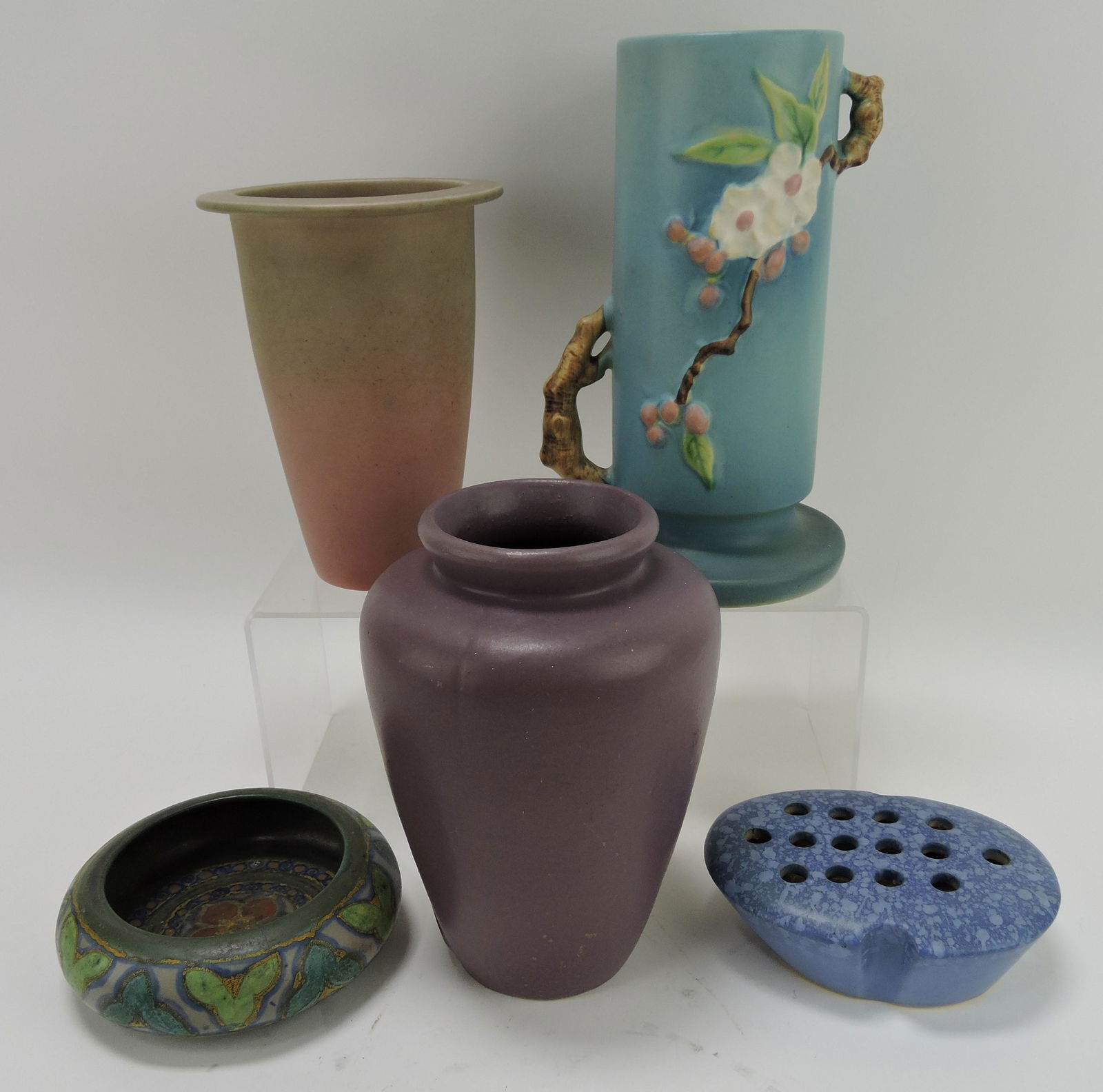 Lot of 5 pieces of pottery: Rookwood (1 of 1)