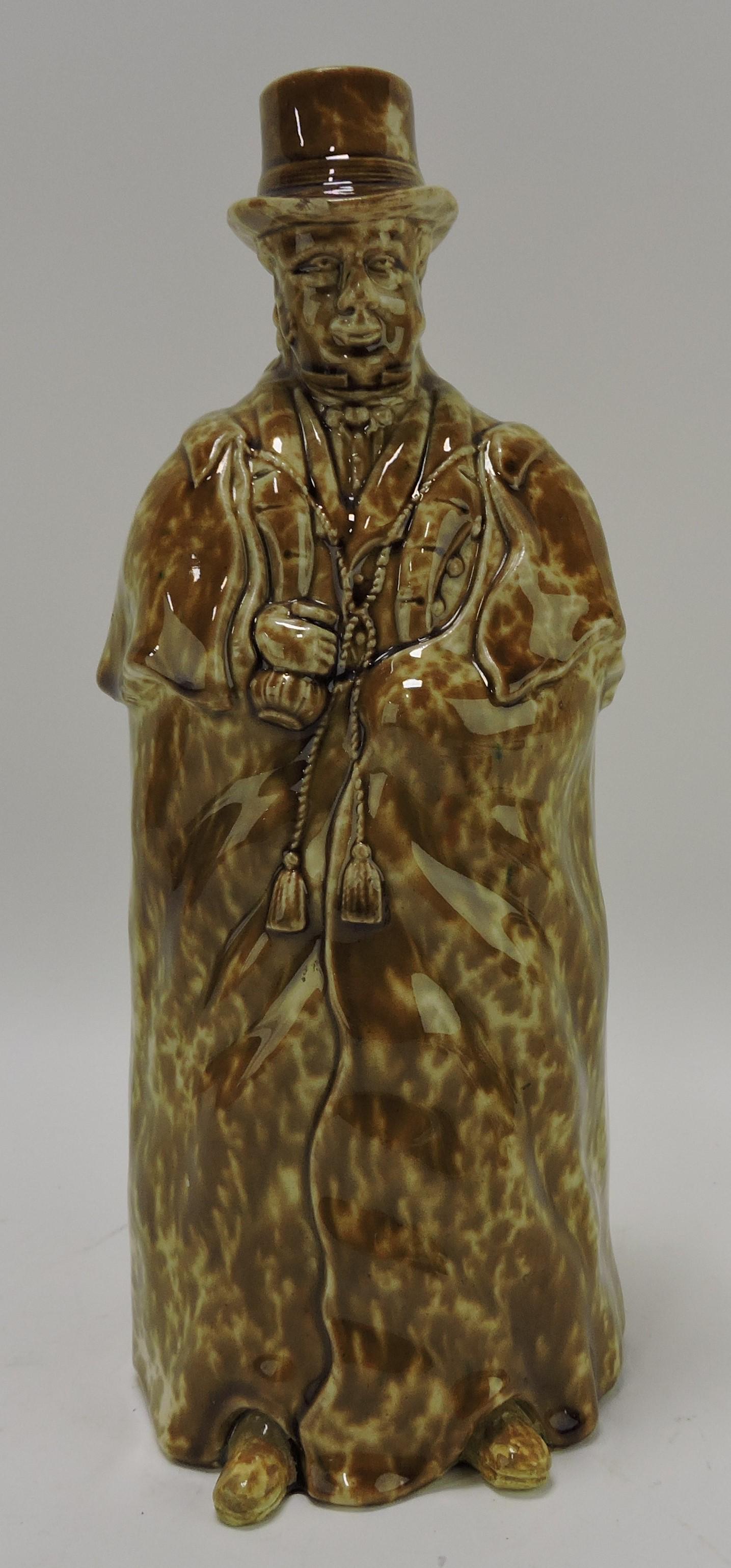 Bennington signed Coachman bottle, (1 of 2)