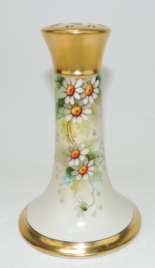 Antique Limoges hat pin holder with (1 of 1)