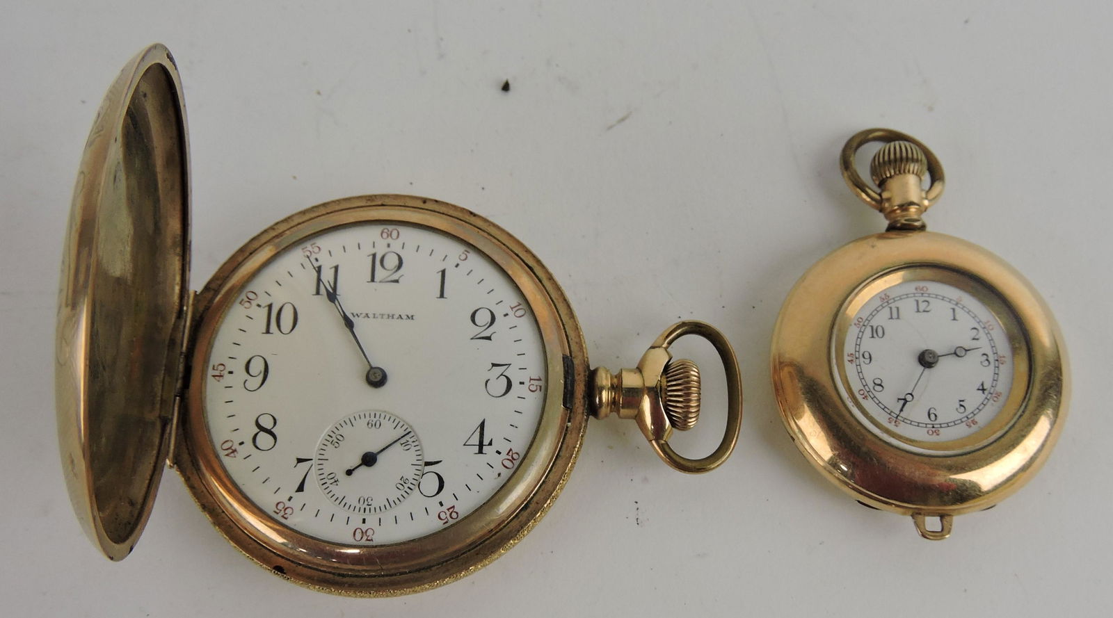 Waltham hunters case pocketwatch, 15j, (1 of 1)