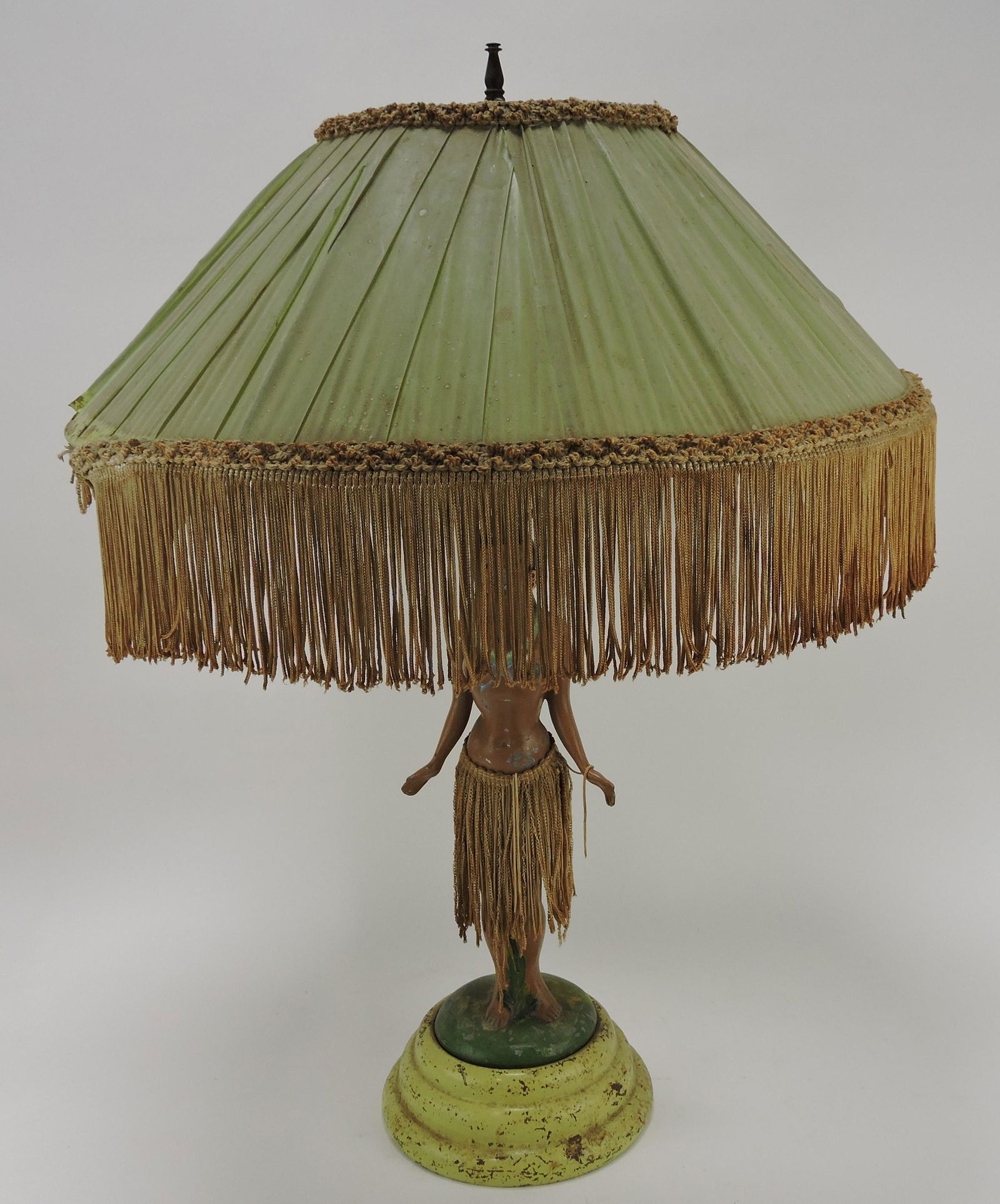 Hawaii Hula girl mechanical table lamp, (1 of 2)
