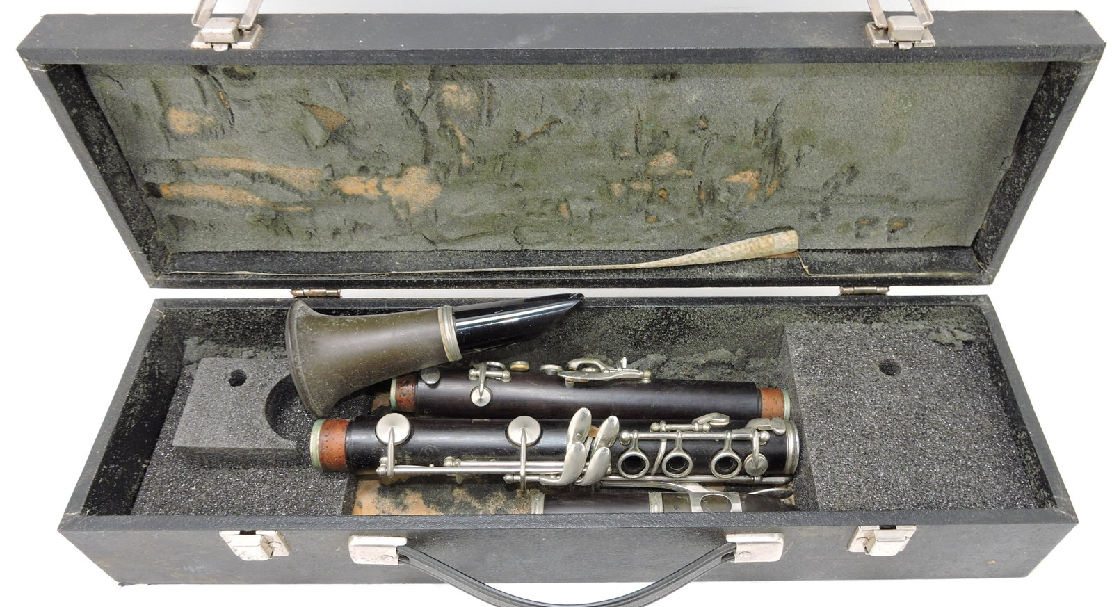 Clarinet and case: .