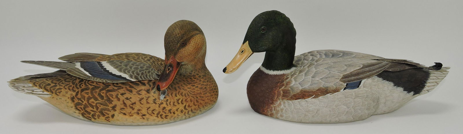 Bill Anthony pair of fabulous wood carved (1 of 3)