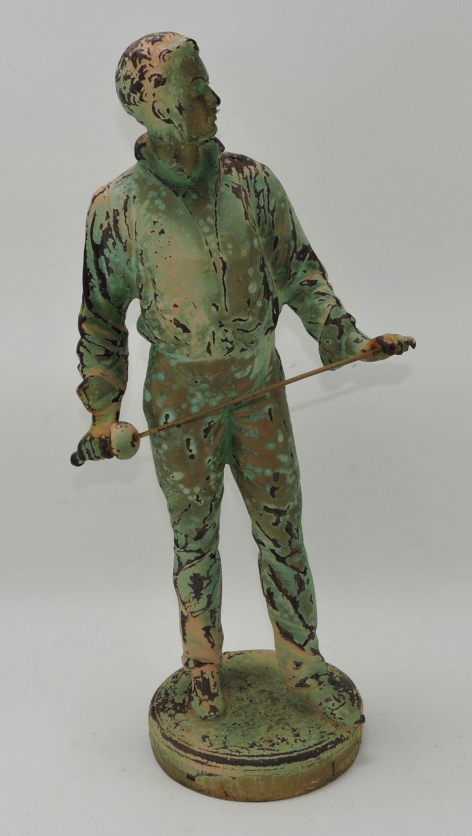 Early paper mache figure of a man (1 of 1)
