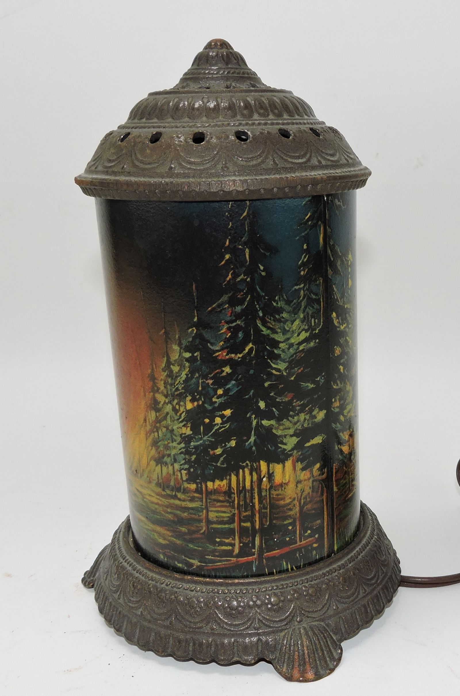 Forest Fire cast iron motion lamp (1 of 1)
