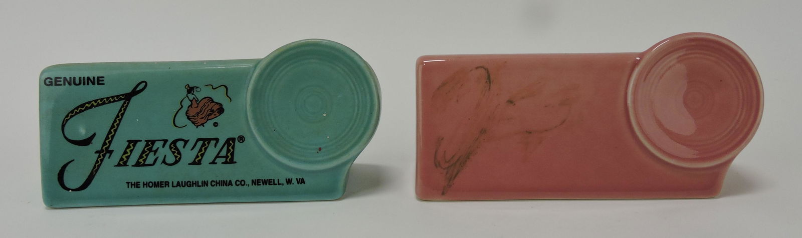 Fiesta Post 86 lot of 2 shelf signs (1 of 1)