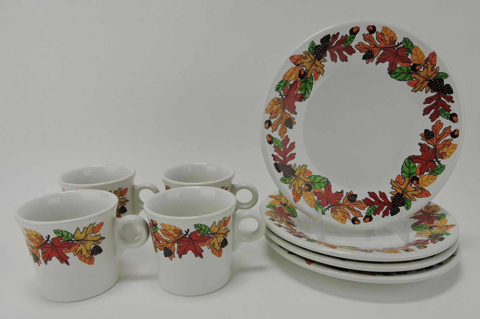 Fiesta Post 86 set of 4 - 9" plates and (1 of 1)