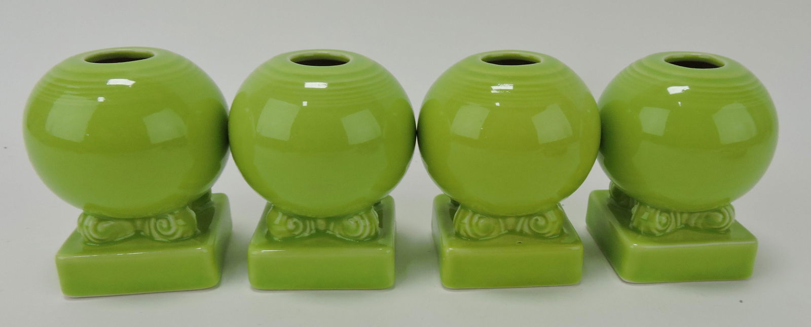 Fiesta Post 86 lot of 2 pair chartreuse (1 of 1)