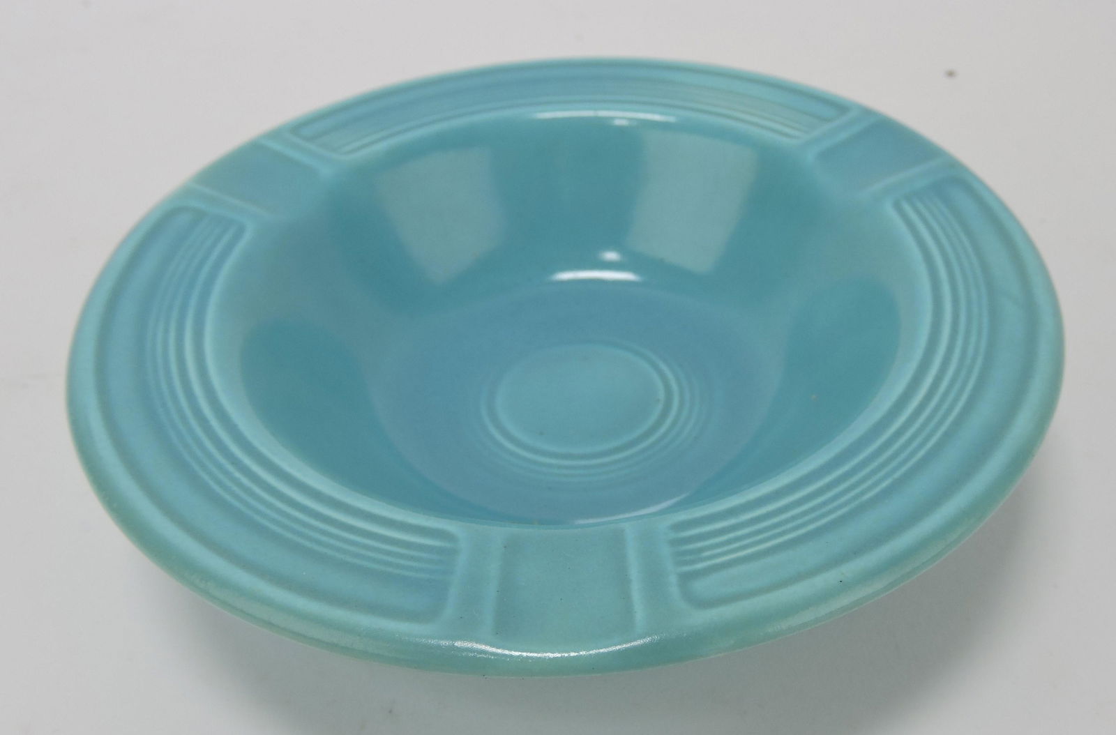 Fiesta ashtray, turquoise (1 of 1)