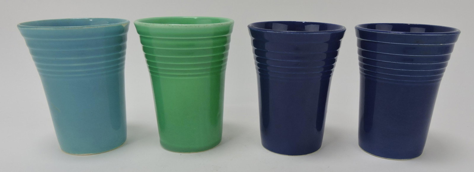 Fiesta water tumbler group, 4 mixed: .