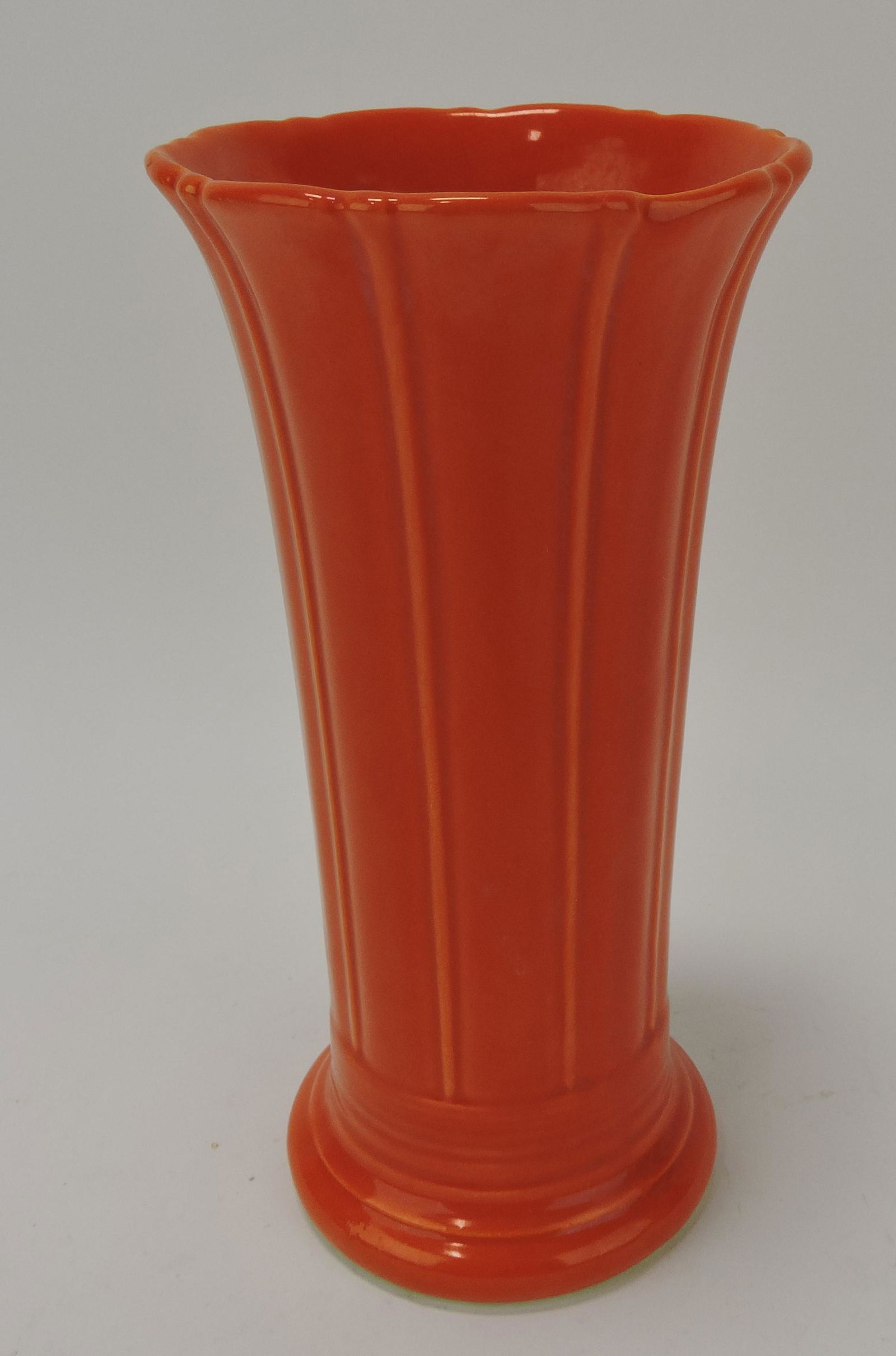 Fiesta 8" flower vase, red (1 of 1)