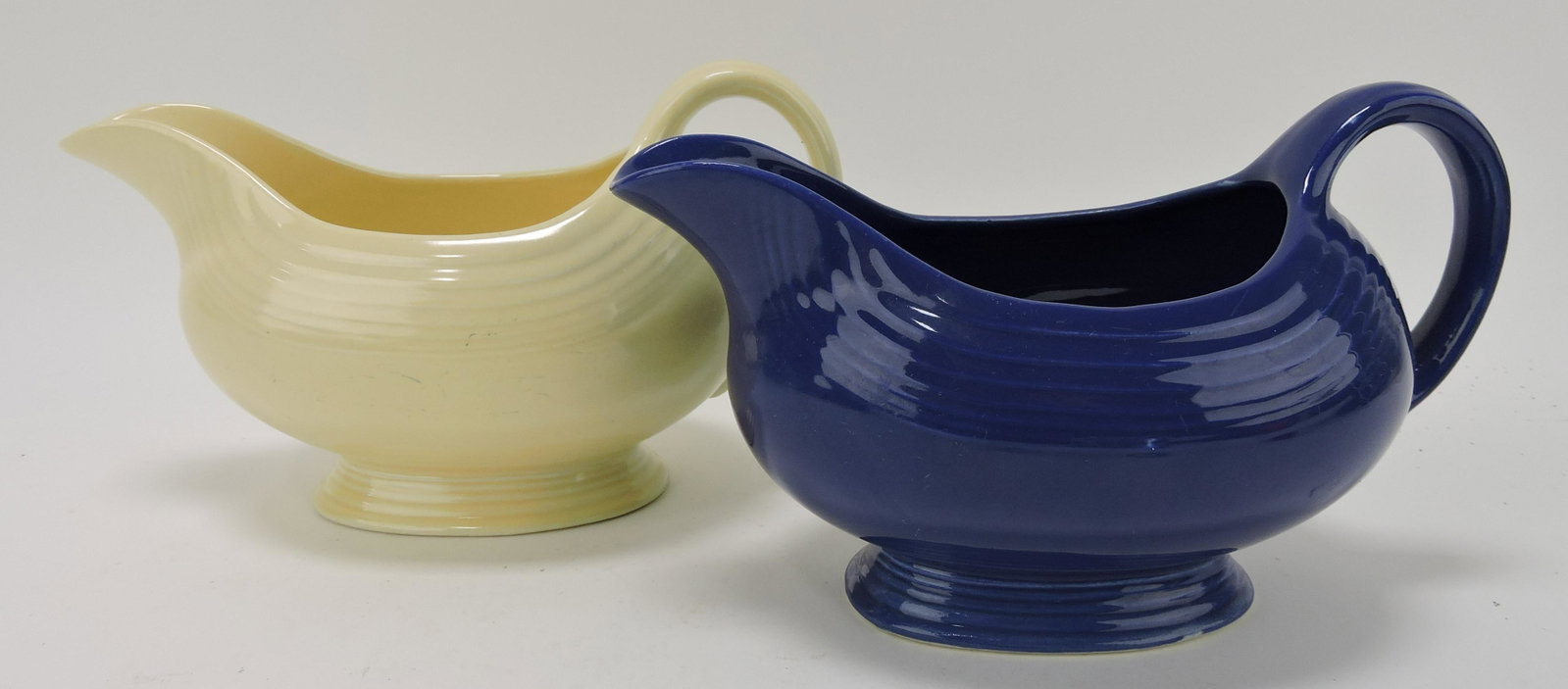 Fiesta sauce boat group: cobalt,: ivory
