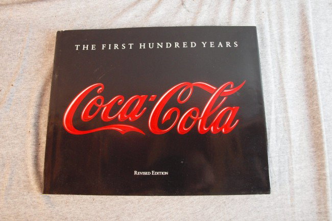 Coca Cola "The First 100 Years" coffee table book : Coca Cola "The First 100 Years" coffee table book