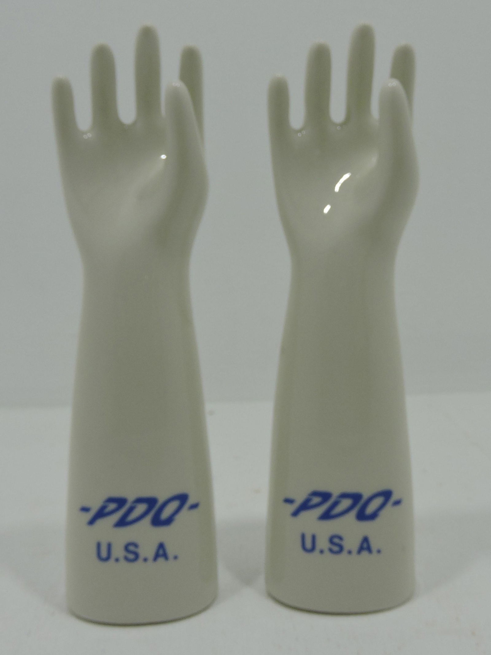 Hall China lot of 2 small glove mold (1 of 1)