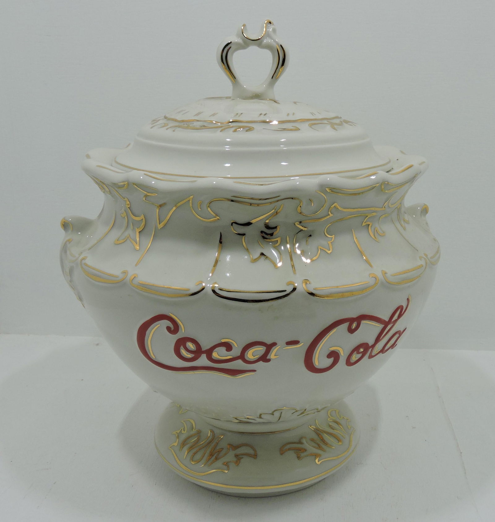 Hall China Coca Cola syrup dispenser (1 of 1)