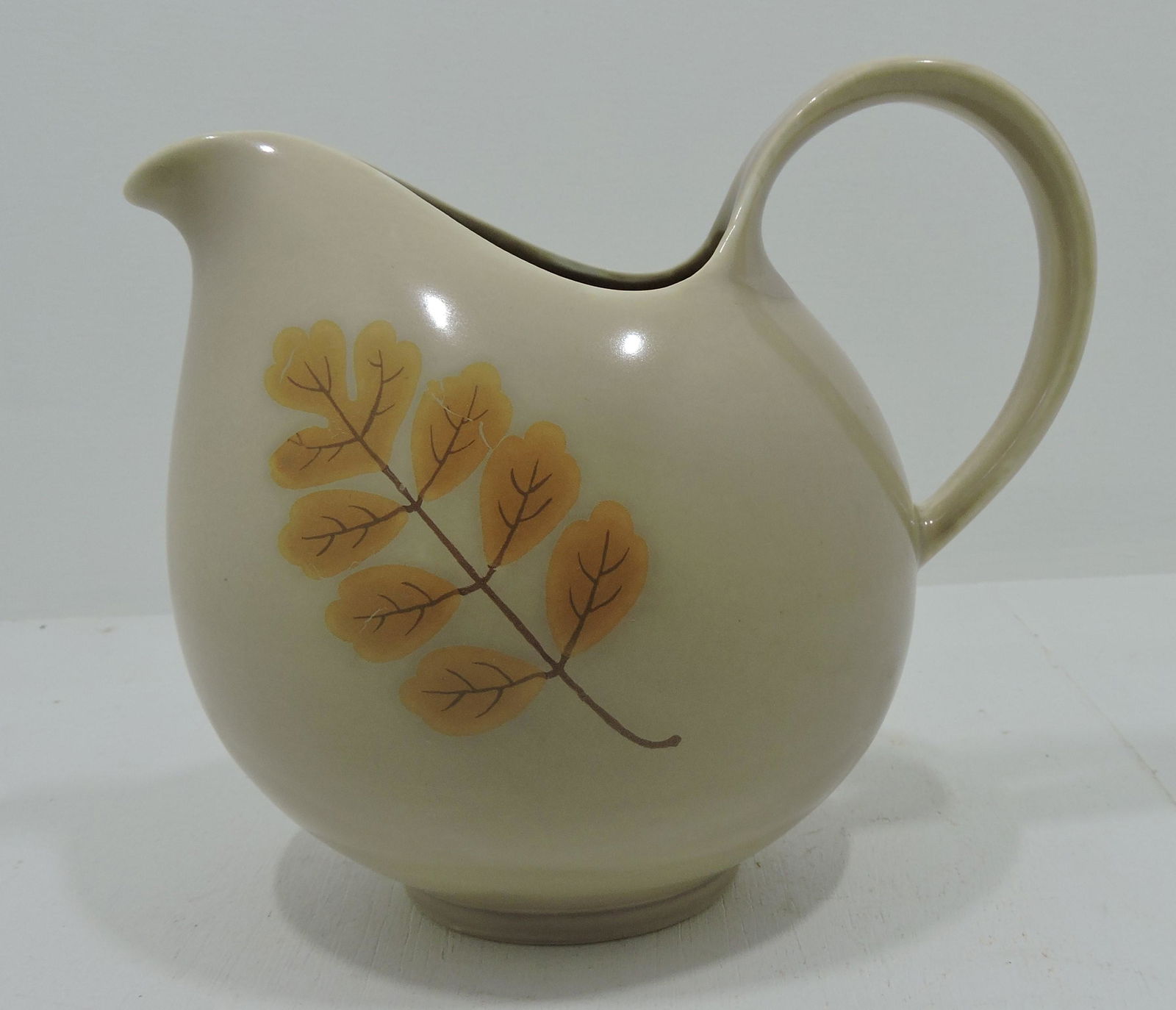Hall China Eva Zeisel pitcher, 6" (1 of 2)