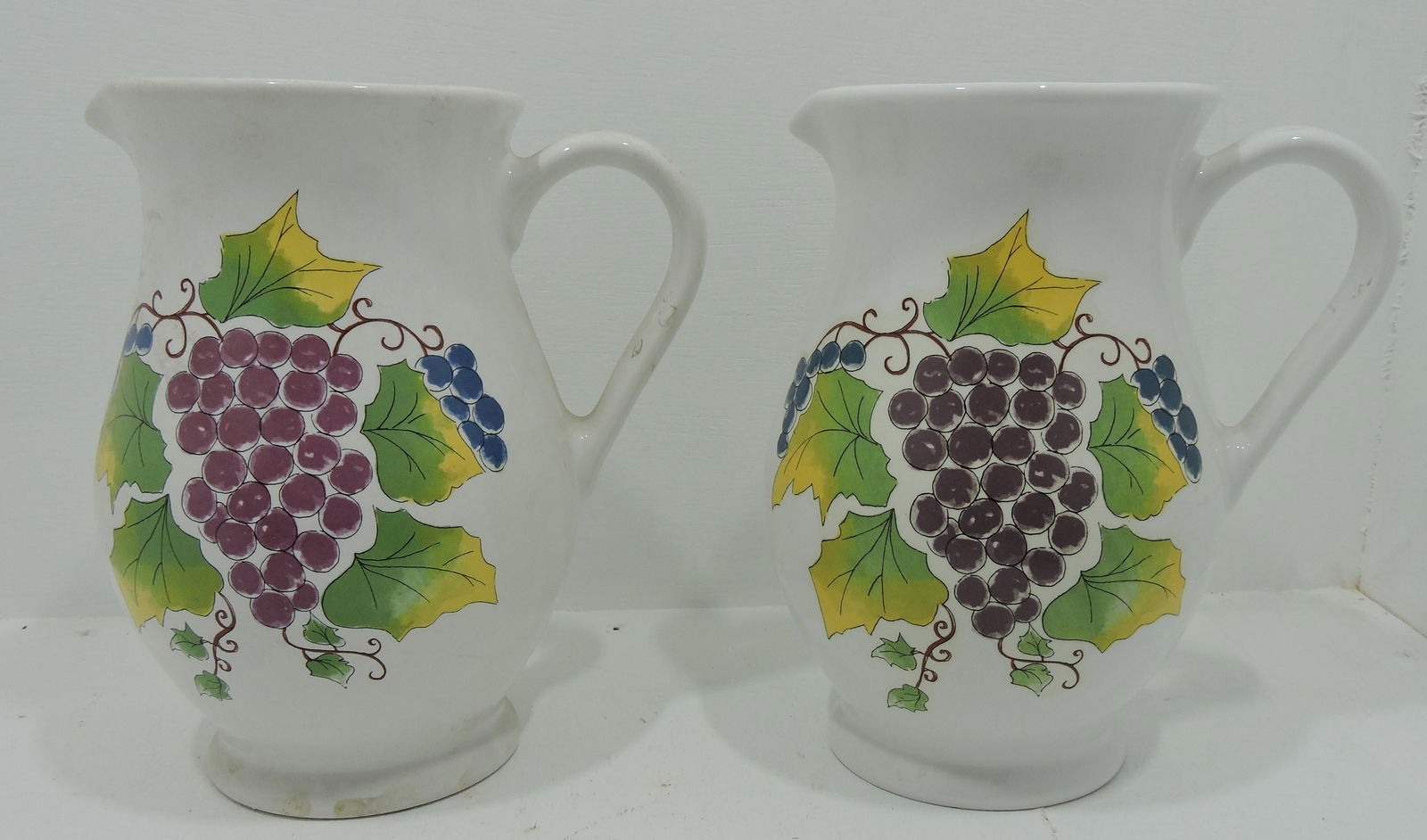 Hall China Vineyard lot of 2 pitchers (1 of 1)